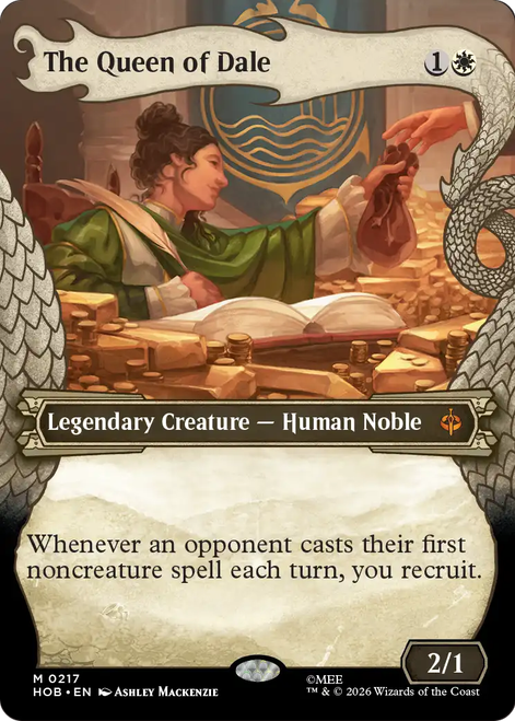 The Queen of Dale (Dragon Hoard Frame)