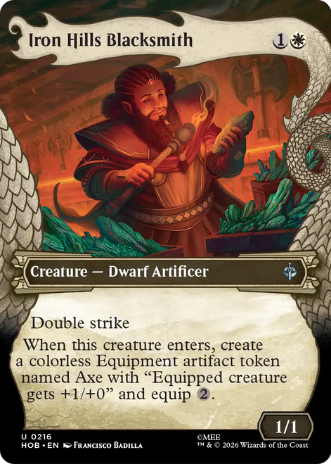Iron Hills Blacksmith (Dragon Hoard Frame)
