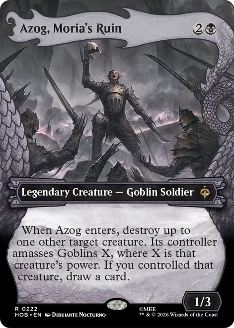 Azog, Moria's Ruin (Dragon Hoard Frame)