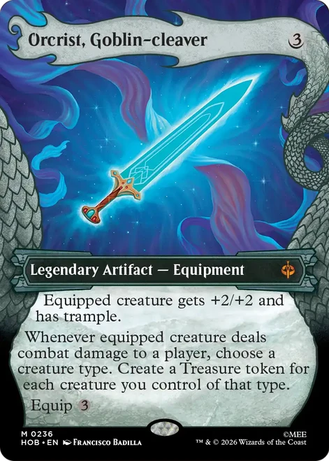 Orcrist, Goblin-cleaver (Dragon Hoard Frame)