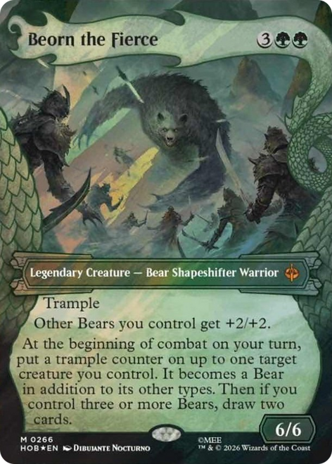 Beorn the Fierce (Dragon Hoard Frame Surge Foil)