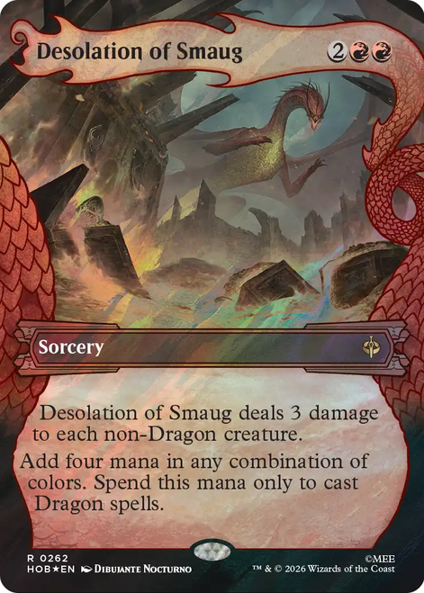 Desolation of Smaug (Dragon Hoard Frame Surge Foil)