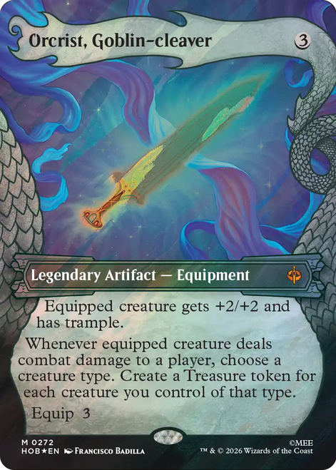 Orcrist, Goblin-cleaver (Dragon Hoard Frame Surge Foil)