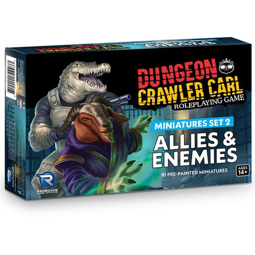 Dungeon Crawler Carl RPG: Miniatures Set 2 - Allies & Enemies