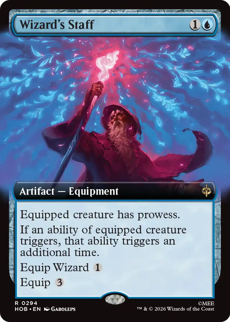 Wizard's Staff (Extended Art)