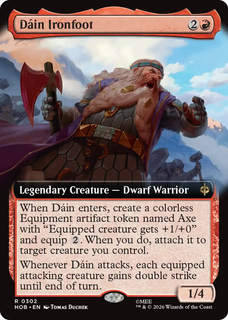 Dáin Ironfoot (Extended Art)