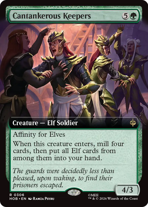 Cantankerous Keepers (Extended Art)