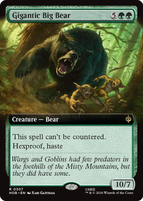 Gigantic Big Bear (Extended Art)