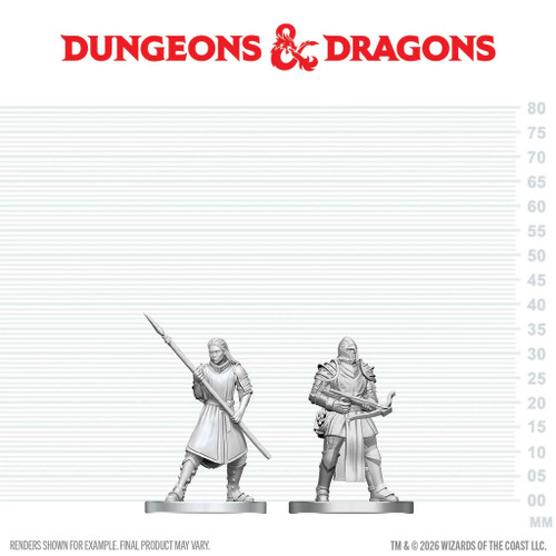 D&D Nolzur's Marvelous Miniatures - Town Guards