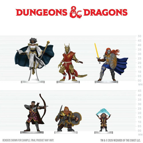 D&D Icons of the Realms - Player's Handbook: Sword & Staves Starter Set