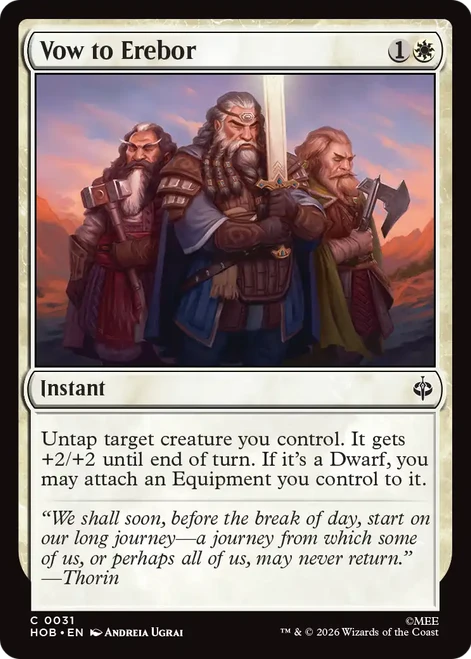 Vow to Erebor