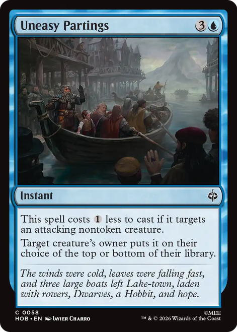 Uneasy Partings