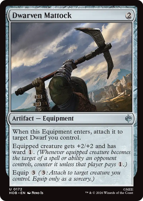 Dwarven Mattock
