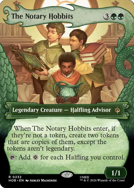 The Notary Hobbits (Dragon Hoard Frame)