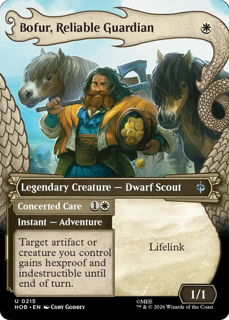 Bofur, Reliable Guardian // Concerted Care (Dragon Hoard Frame)