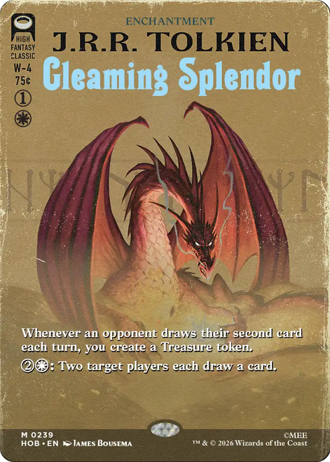 Gleaming Splendor (Borderless Book Cover)