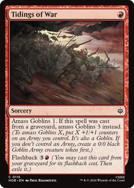 Tidings of War (Foil)