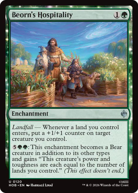 Beorn's Hospitality (Foil)