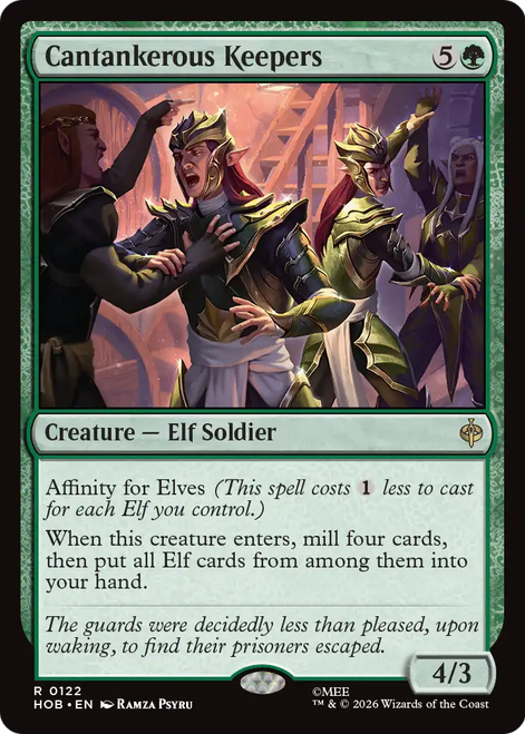 Cantankerous Keepers (Foil)