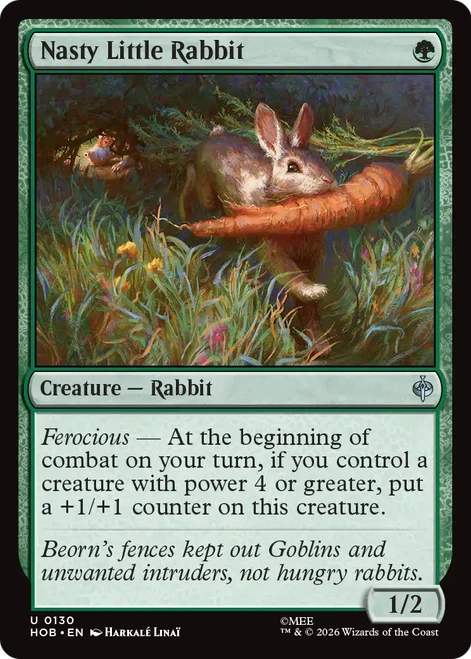 Nasty Little Rabbit (Foil)