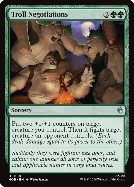 Troll Negotiations (Foil)