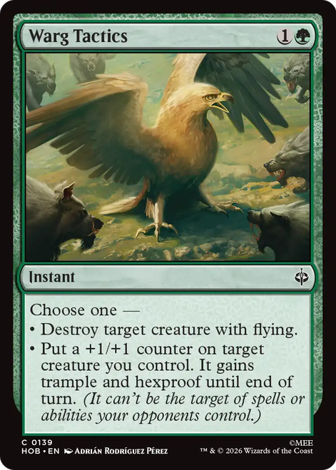 Warg Tactics (Foil)