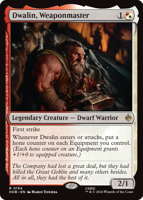 Dwalin, Weaponmaster (Foil)