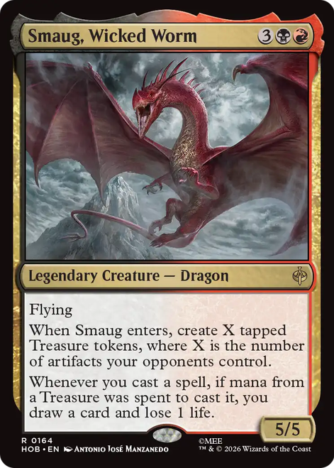 Smaug, Wicked Worm (Foil)
