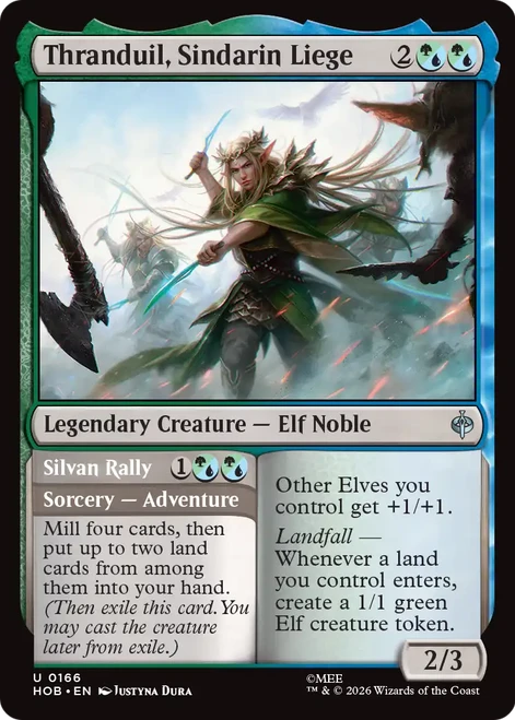 Thranduil, Sindarin Liege // Silvan Rally (Foil)