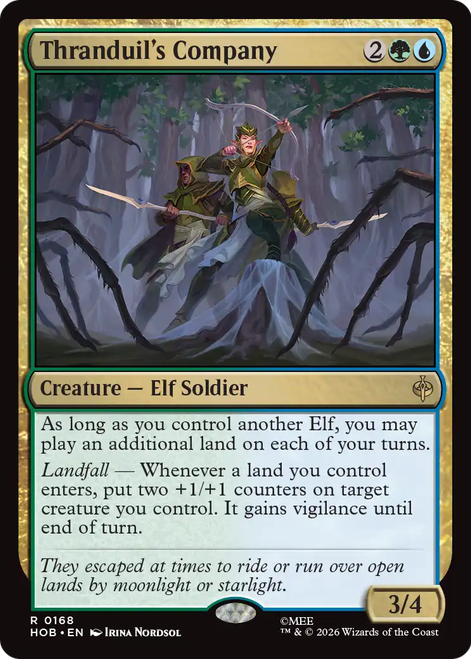 Thranduil's Company (Foil)