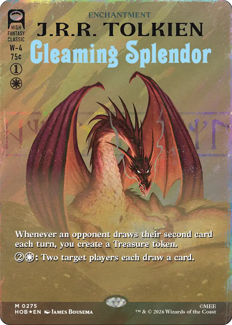Gleaming Splendor (Borderless Book Cover Surge Foil)