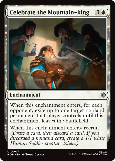 Celebrate the Mountain-king (Foil)