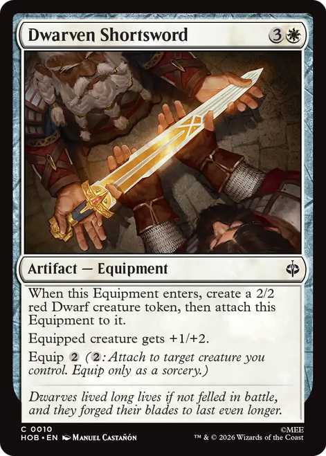 Dwarven Shortsword (Foil)