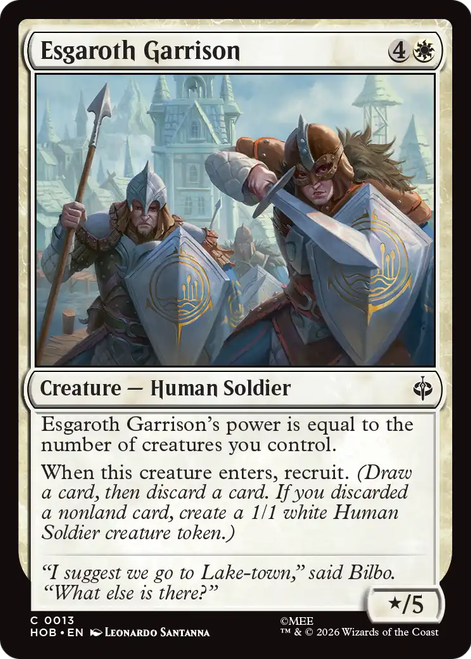 Esgaroth Garrison (Foil)
