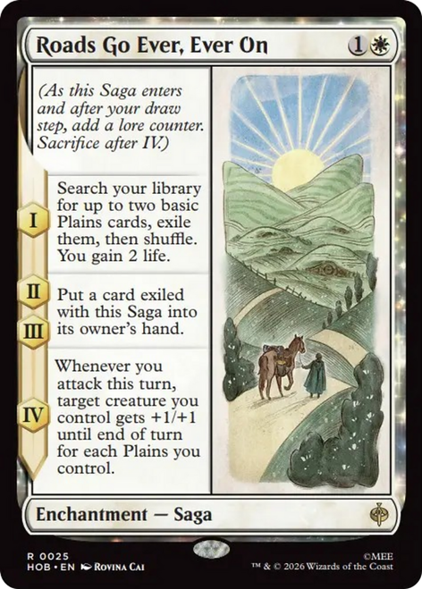 Roads Go Ever, Ever On (Foil)