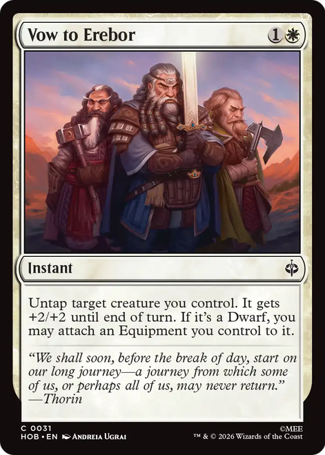 Vow to Erebor (Foil)