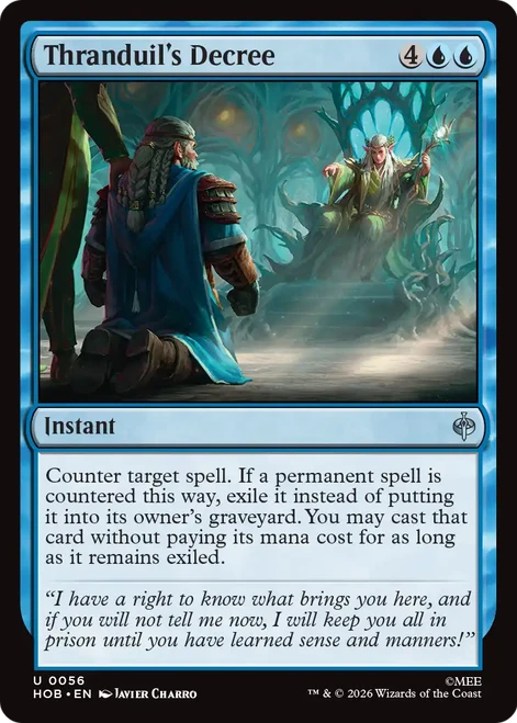 Thranduil's Decree (Foil)