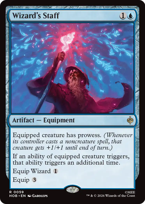 Wizard's Staff (Foil)
