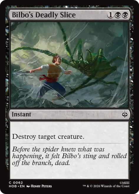 Bilbo's Deadly Slice (Foil)