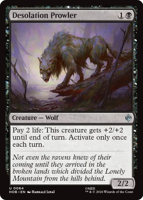 Desolation Prowler (Foil)