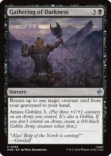 Gathering of Darkness (Foil)