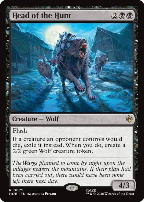 Head of the Hunt (Foil)
