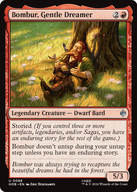 Bombur, Gentle Dreamer (Foil)