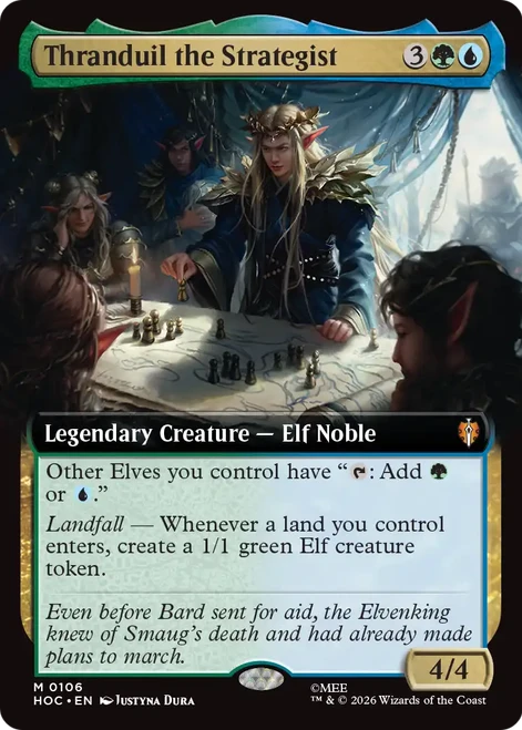 Thranduil the Strategist (Extended Art)