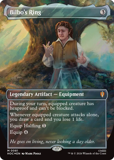 Bilbo's Ring (Borderless Art Surge Foil)