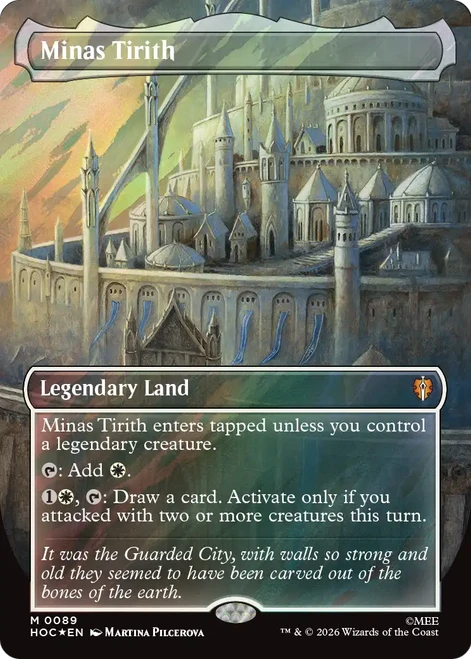 Minas Tirith (Borderless Art Surge Foil)