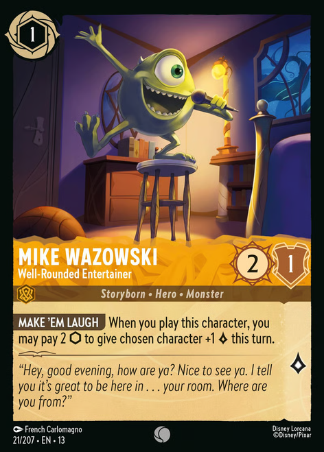 Mike Wazowski - Well‐Rounded Entertainer (Foil)