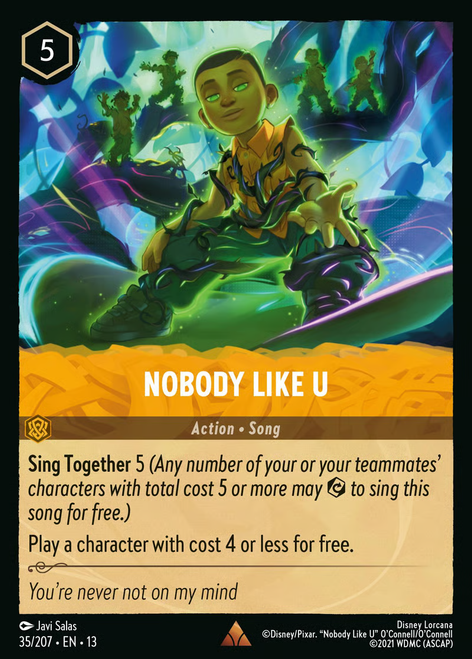 Nobody Like U (Foil)