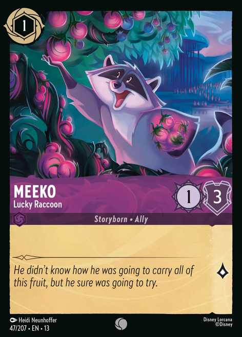Meeko - Lucky Raccoon (Foil)