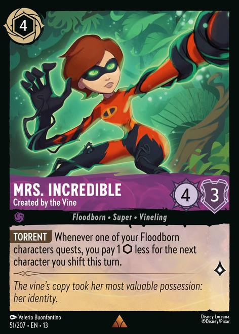Mrs. Incredible - Created by the Vine (Foil)